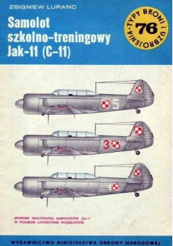 Samolot szkolno treningowy Jak 11 C 11 Wydanie I