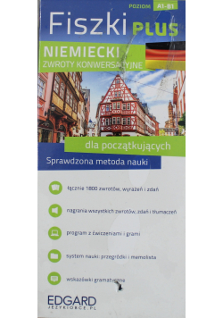 Fiszki Plus Niemiecki zwroty konwersacyjne dla początkujących