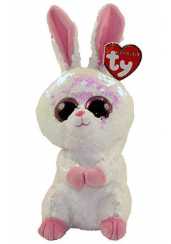 Beanie Boos Bloomy - Brokatowy Królik 15 cm