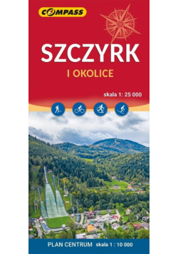 Mapa - Szczyrk i okolice 1:25 000