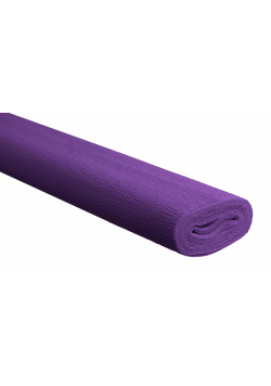 Bibuła krepina rolka 50x200 purpurowy