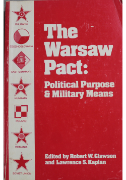 The Warsaw Pact Political Purpose and military means