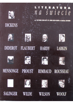 Literatura na świecie nr 7 8