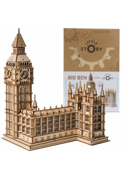 Little Story Drewniane Puzzle Model 3D - Big Ben