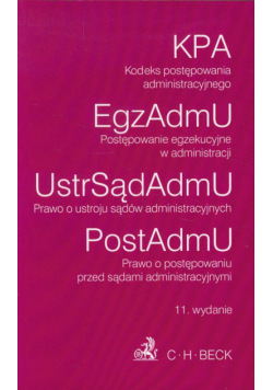 Kodeks postępowania administracyjnego Postępowanie egzekucyjne w administracji Prawo o ustroju sądów administracyjnych