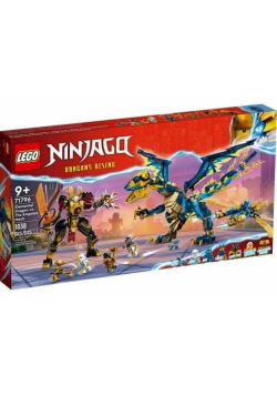 LEGO(R) NINJAGO 71796 (4szt) Smok żywiołu kontra mec