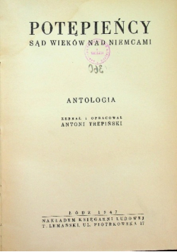 Potępieńcy Sąd wieków nad Niemcami 1947 r.