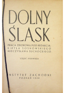 Dolny Śląsk Część 1 1948 r.