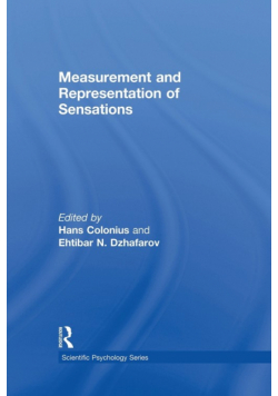 Measurement and Representation of Sensations