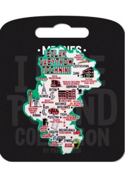Magnes I love Poland Katowice ILP-MAG-A-KAT-15