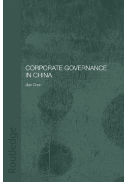 Corporate Governance in China