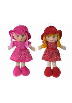Lalka szmacianka z językiem polskim 55cm MIX