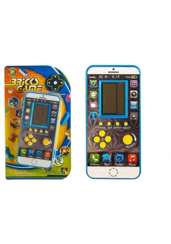Gra elektroniczna Tetris komórka niebieska
