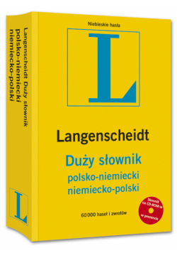Słownik Duży polsko-niemiecki niemiecko-polski