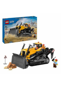 LEGO(R) CITY 60466 (3szt) Żółty buldożer