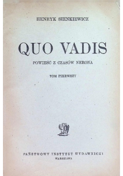 Quo Vadis Tom 1 1947 r.
