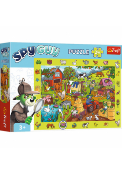Puzzle obserwacyjne Spy Guy Farma 24