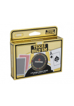 Texas Hold'em Copag Duopack + Dealer button