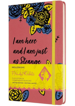 Notes Frida Kahlo 13x21 gładki EL różowy MOLESKINE