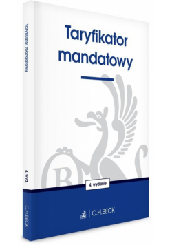 Taryfikator mandatowy wyd. 4