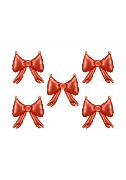 Balony foliowe do girland Kokardy 25,5x25cm 5szt