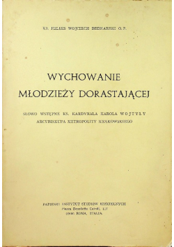 Wychowanie młodzieży dorastającej
