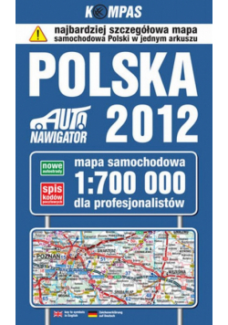 Polska: Mapa samochodowa dla profesjonalistów