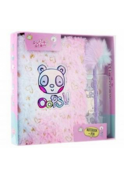 Notes + długopis z pomponem CUTIE CREW