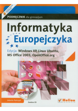 Informatyka Europejczyka : Podręcznik z płytą CD