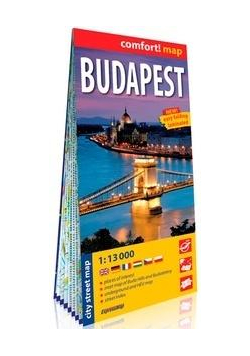 Comfort! map Budapeszt 1:13 000 mapa w.2019