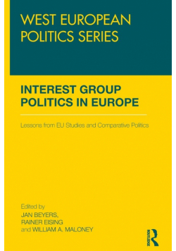 Interest Group Politics in Europe