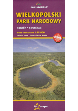 Wielkopolski Park Narodowy mapa turystyczna 1: 25 000