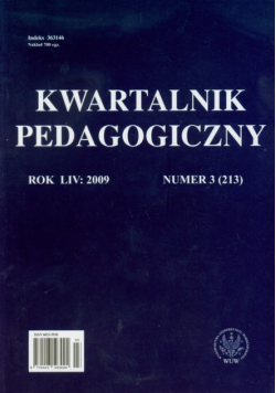 Kwartalnik pedagogiczny nr 3 2009
