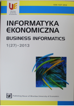 Informatyka ekonomiczna  1 27