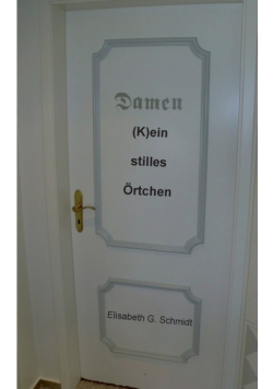 (K)ein stilles Örtchen