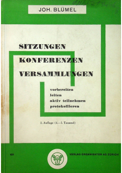 Sitzungen konferenzen versammlungen