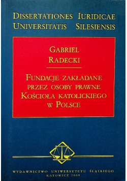 Fundacje zakładane przez osoby prawne Kościoła Katolickiego w Polsce