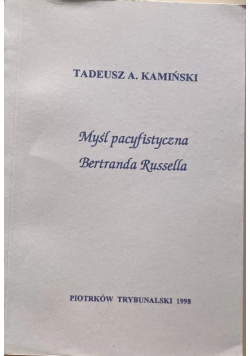 Myśl pacyfistyczna  Bertranda Russella
