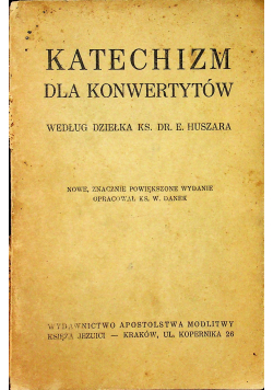 Katechizm dla konwertytów 1939r
