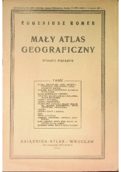 Mały atlas geograficzny