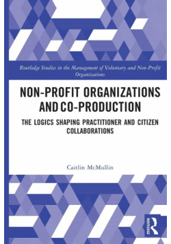 Non-profit Organizations and Co-production