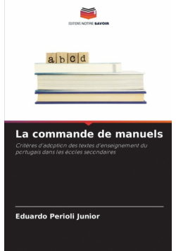La commande de manuels