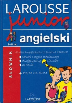 Larousse junior słownik angielski  plus CD