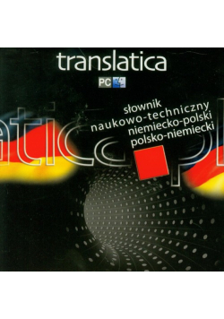 Słownik naukowo-techniczny niemiecko-polski polsko-niemiecki, CD-ROM