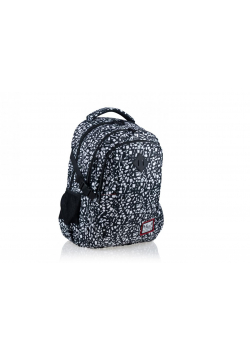 Plecak młodzieżowy Black Terrazzo Hash 3 ASTRA