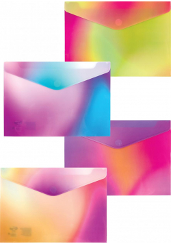 Koperta A4 rainbow mix 80817