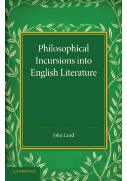 Philosophical Incursions Into English Literature