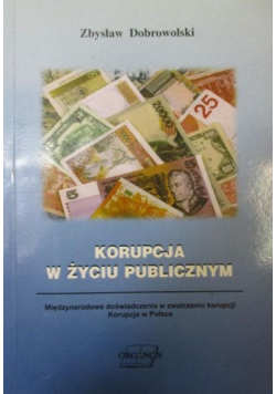 Korupcja w życiu publicznym