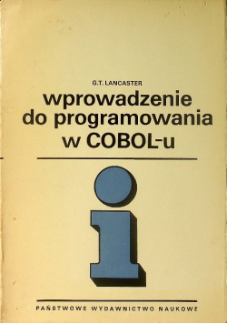 Wprowadzenie do programowania w COBOLu
