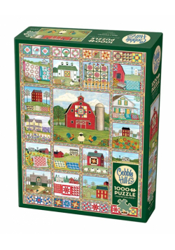 Puzzle 1000 Haftowana pościel G3